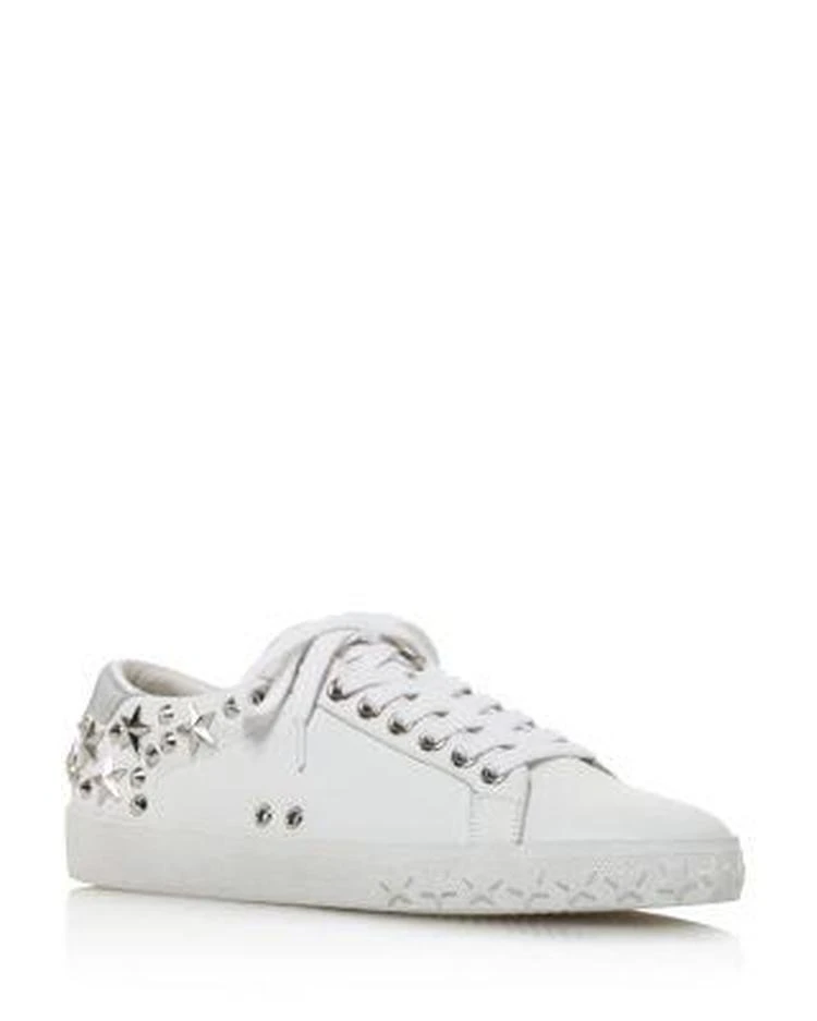 商品Ash|Women's Dazed Star Studded Leather Lace Up Sneakers ,价格¥566,第1张图片