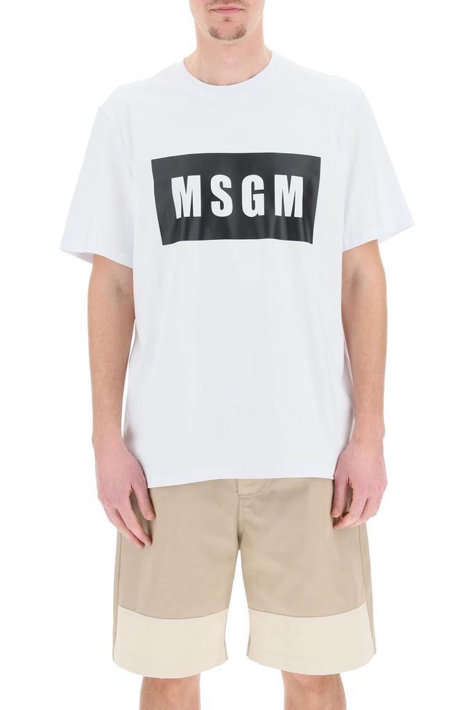 商品MSGM|Msgm logo box t-shirt,价格¥565,第4张图片详细描述