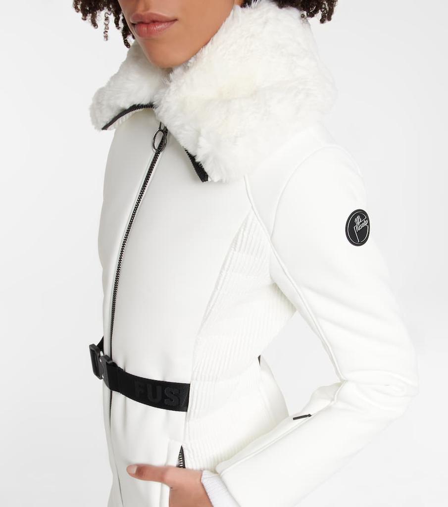 Belted short ski jacket商品第4张图片规格展示