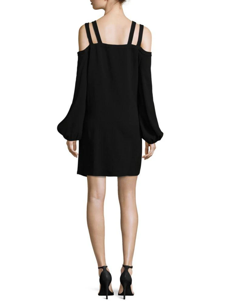 商品BCBG|Strappy Cold-Shoulder Shift Dress,价格¥317,第2张图片详细描述