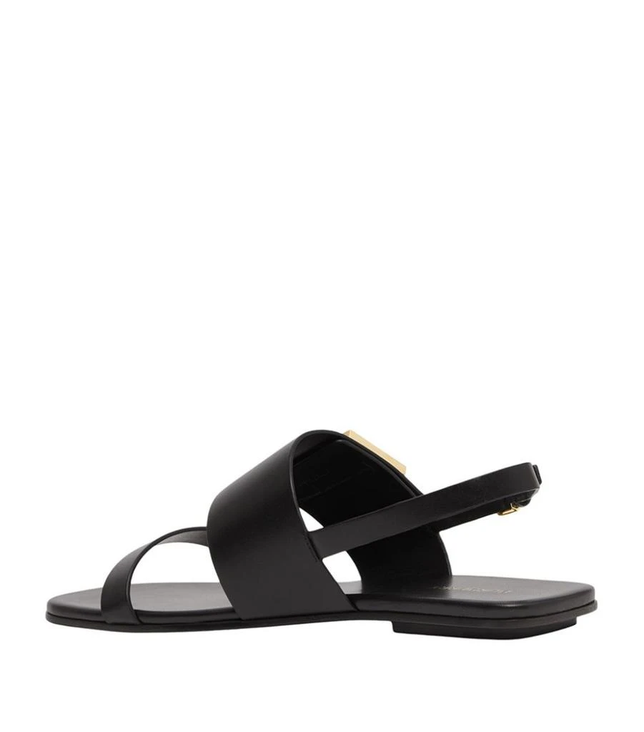 商品Burberry|Leather TB Monogram Sandals,价格¥4719,第5张图片详细描述