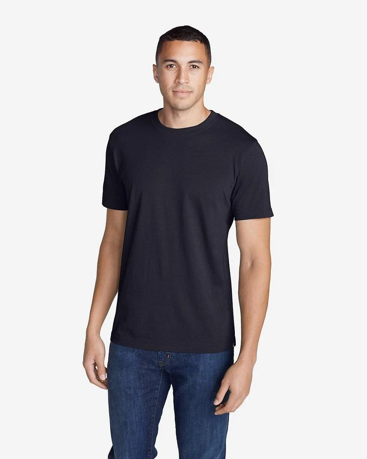 商品Eddie Bauer|Men&#39;s Legend Wash Short-Sleeve T-Shirt - Slim Fit,价格¥149,第2张图片详细描述