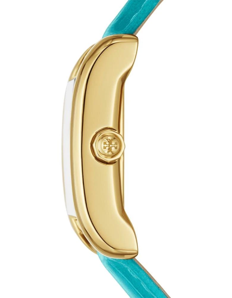 商品Tory Burch|The Eleanor Croc Embossed Leather Strap Watch, 25mm x 34mm,价格¥1615,第4张图片详细描述