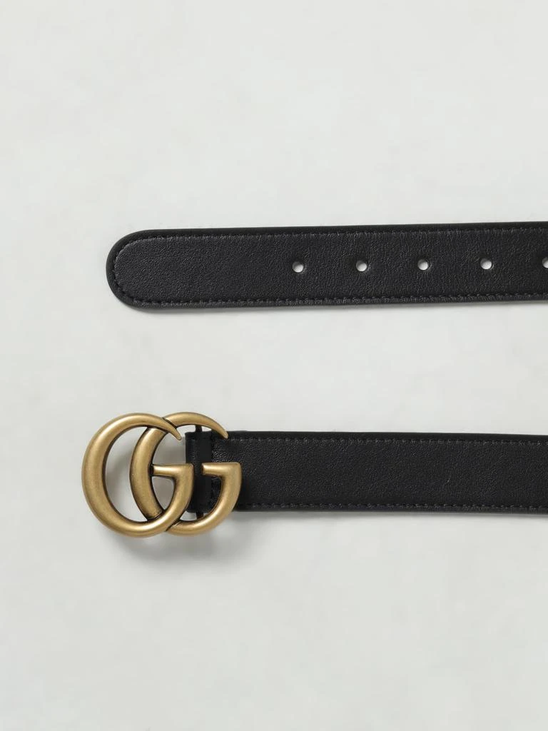 商品Gucci|Gucci 皮革字母搭扣腰带 儿童款,价格¥1973,第3张图片详细描述