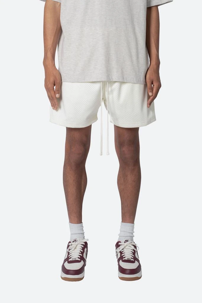 商品MNML|Every Day Mesh Shorts - Off White,价格¥105,第1张图片