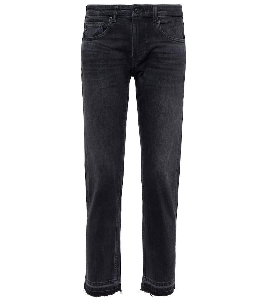 商品AG Jeans|Girlfriend中腰修身牛仔裤,价格¥1271,第1张图片