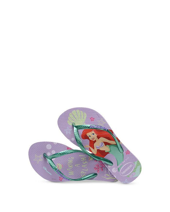 商品Havaianas|Girls' Disney Princess Flip Flops - Toddler, Little Kid,价格¥225,第5张图片详细描述