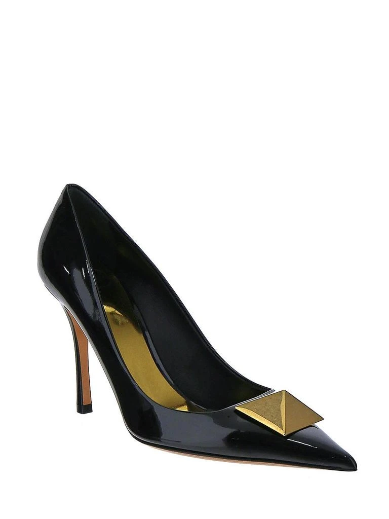 商品Valentino|Black Stud High Heel,价格¥5145,第2张图片详细描述