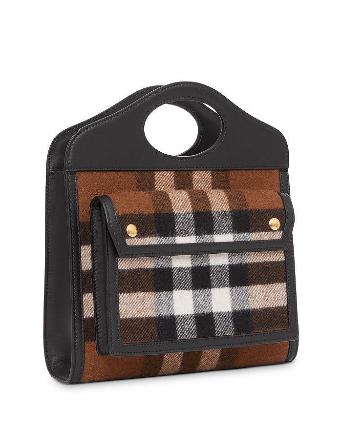商品Burberry|Mini Cashmere Pocket Bag,价格¥14065,第6张图片详细描述