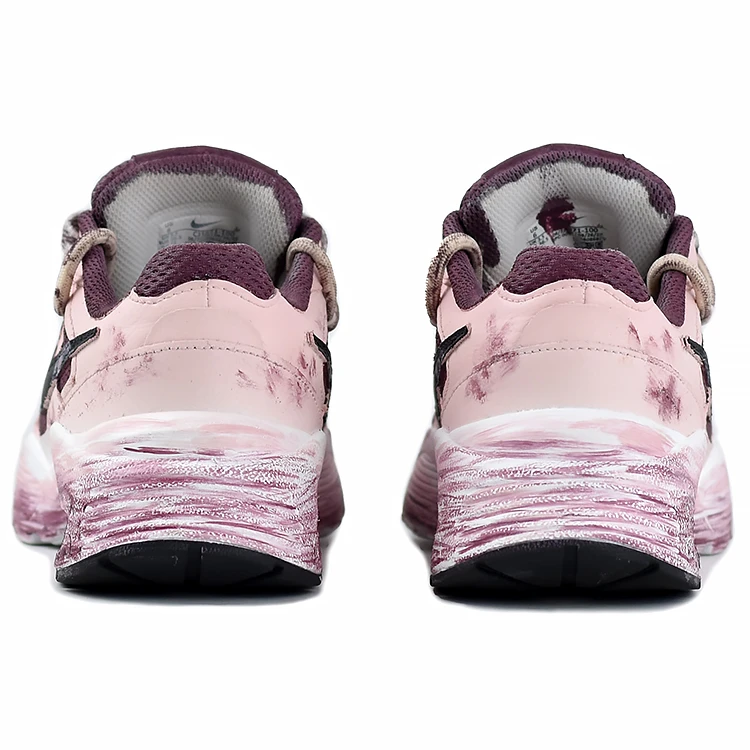 商品[国内直发] NIKE|[预售3天]【定制球鞋】   Air Max Fusion 红夕迷航 双层 复古做旧 废土机能 舒适工装 潮流百搭防滑耐磨 低帮 休闲跑步鞋 女 红粉,价格¥1185,第5张图片详细描�述