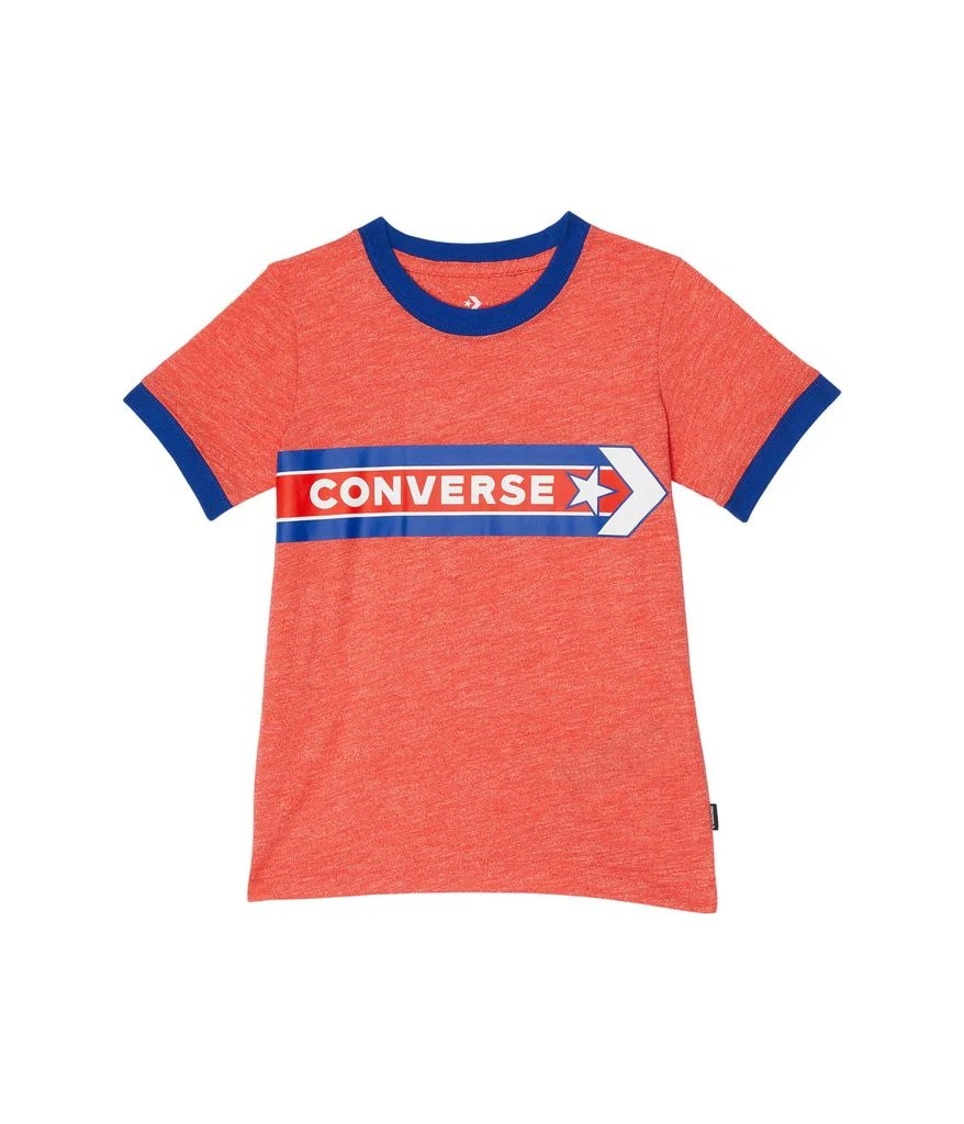 商品Converse|Sport Stripe Ringer Tee (Little Kids),价格¥149,第1张图片