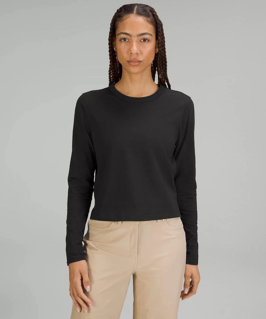 商品Lululemon|Classic-Fit Cotton-Blend Long-Sleeve Shirt,价格¥324,第1张图片