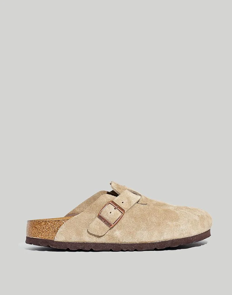 商品Birkenstock|Boston Suede Soft Footbed Clogs,价格¥1185,第2张图片详细描述