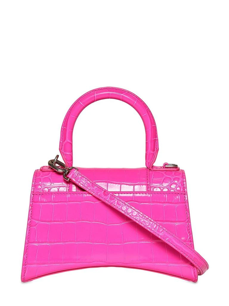 商品Balenciaga|Xs Hourglass Leather Top Handle Bag,价格¥21466,第5张图片详细描述