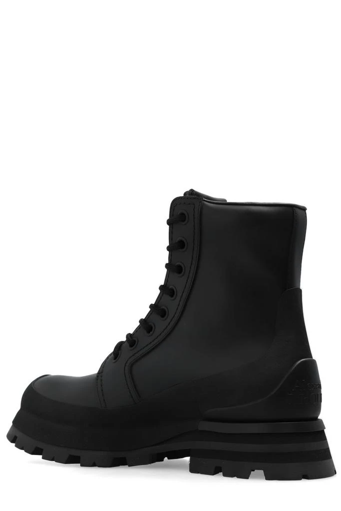 商品Alexander McQueen|Alexander McQueen Wander Lace-Up Ankle Boots,价格¥3887,第3张图片详细描述