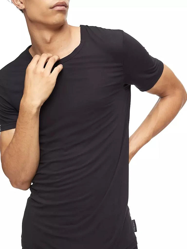 商品Calvin Klein|Ultra-Soft Modern Lounge Crewneck T-Shirt,价格¥249,第3张图片详细描述