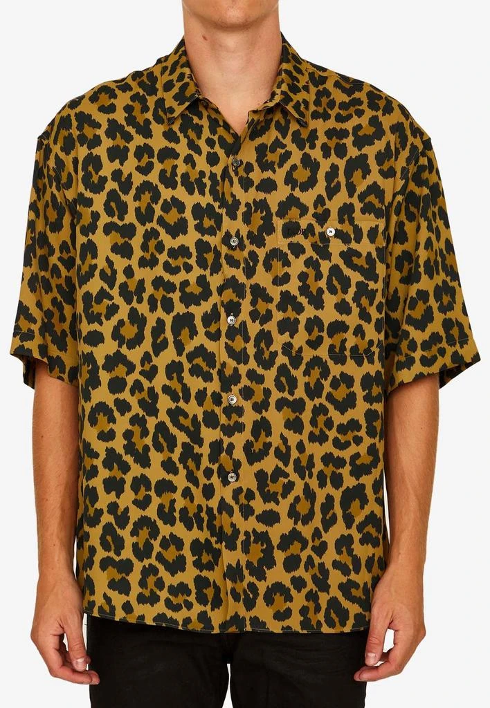 商品Dior|Animal Print Short-Sleeved Shirt,价格¥6639,第1张图片