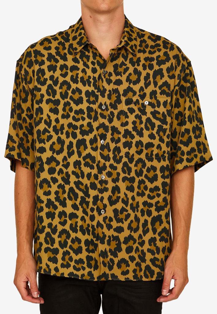 商品Dior|Animal Print Short-Sleeved Shirt,价格¥5508,第1张图片