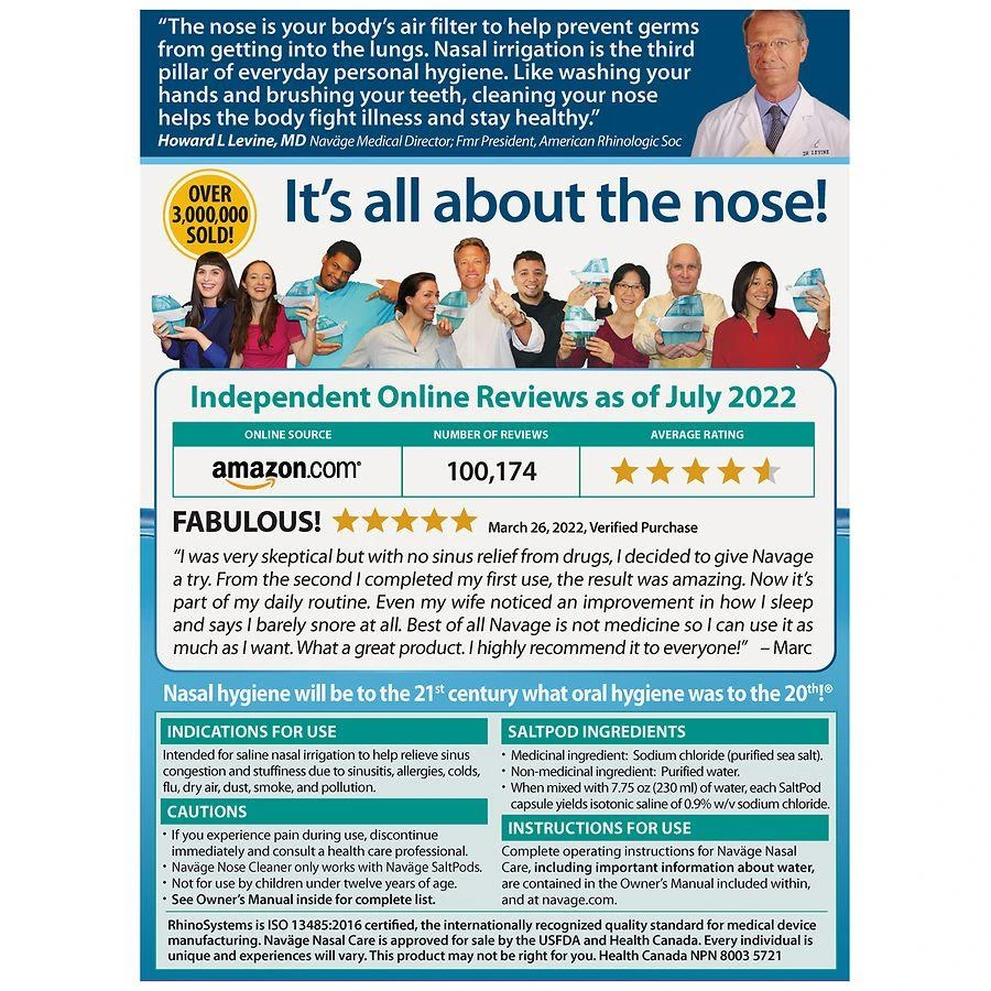 Saline Nasal Irrigation Starter Kit 商品