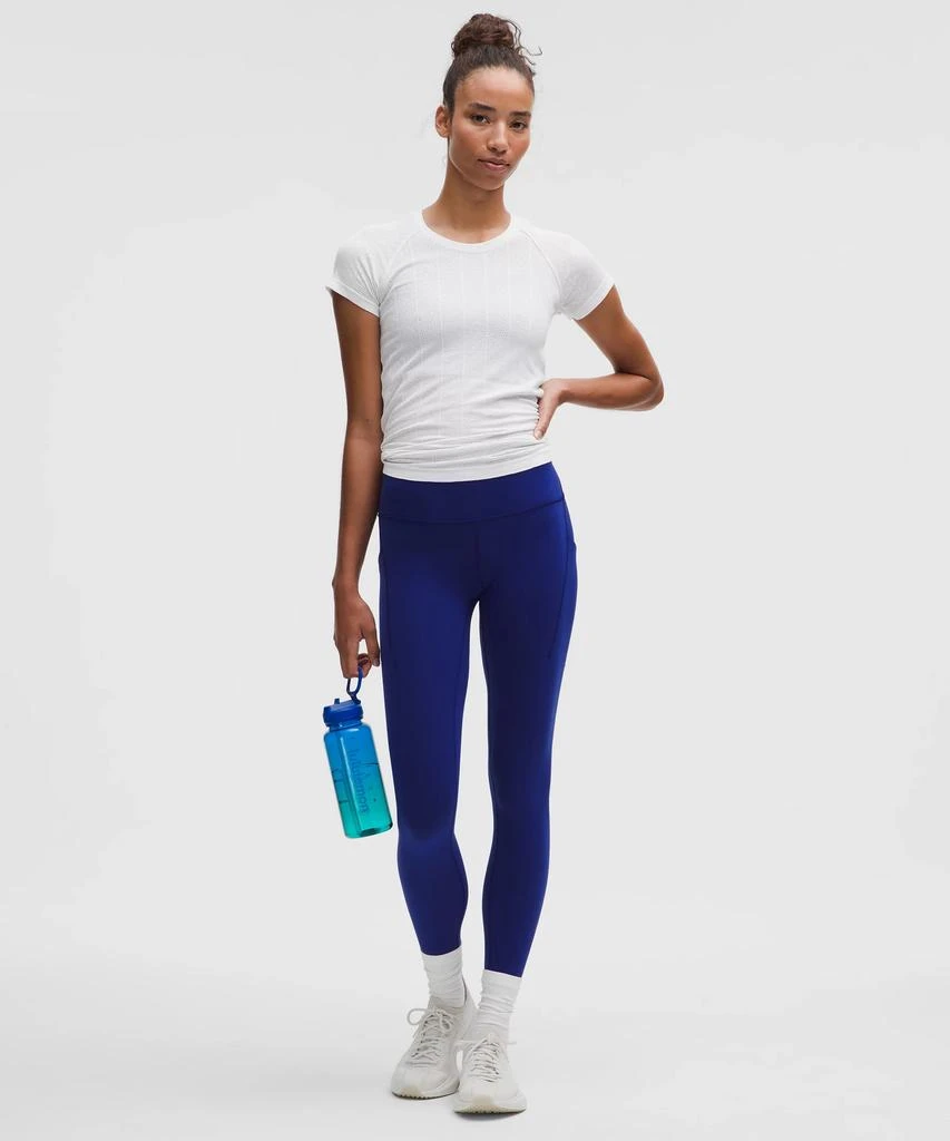 商品Lululemon|Swiftly Pointelle Short-Sleeve Shirt *Hip Length,价格¥307,第2张图片详细描述