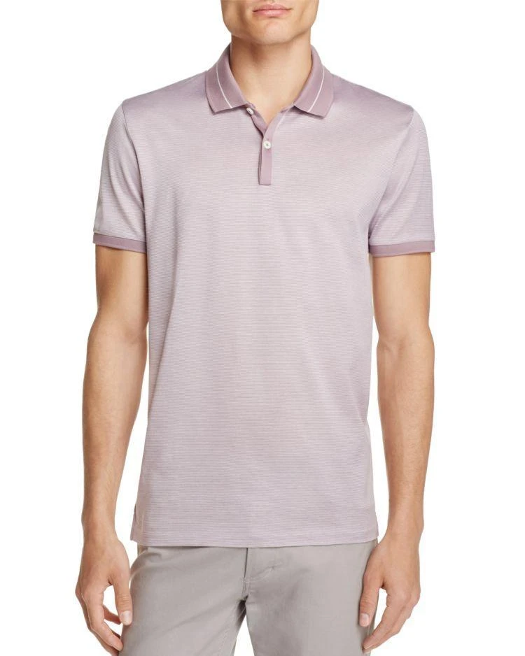 商品Hugo Boss|Penrose Microstripe Slim Fit Polo Shirt,价格¥421,第1张图片