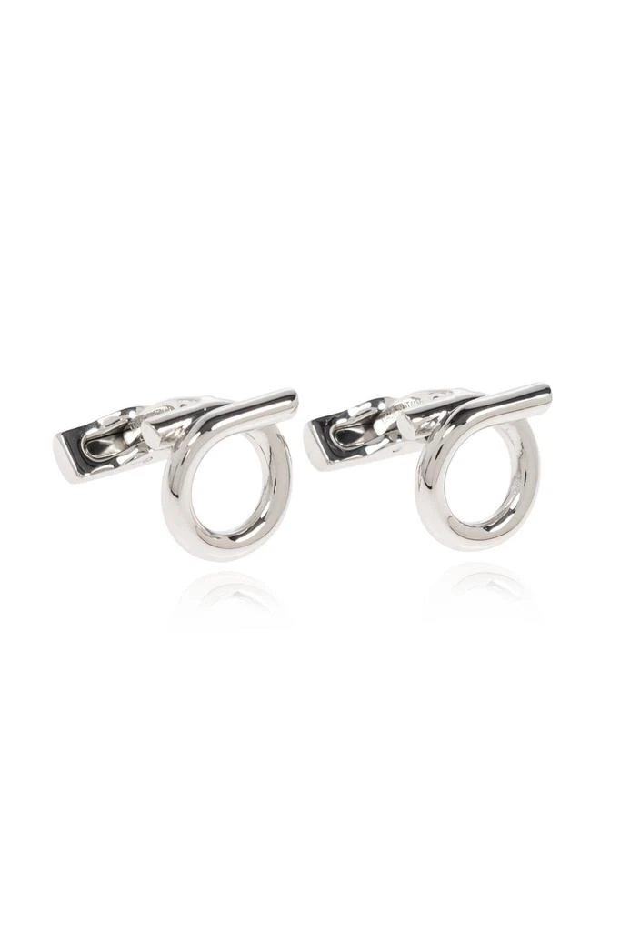 商品Salvatore Ferragamo|Ferragamo Gancini Cufflinks,价格¥1577,第1张图片