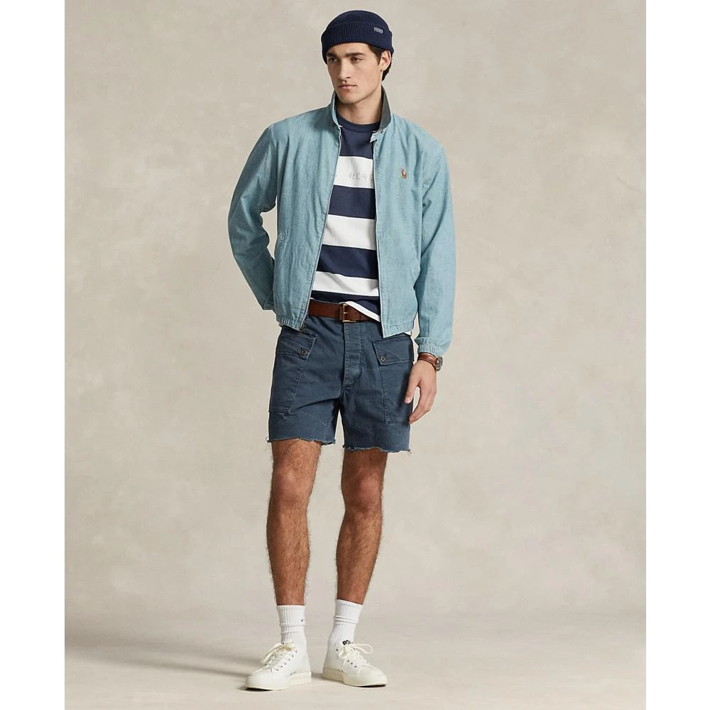 商品Ralph Lauren|Men's Bayport Indigo Chambray Jacket,价格¥1473,第4张图片详细描述