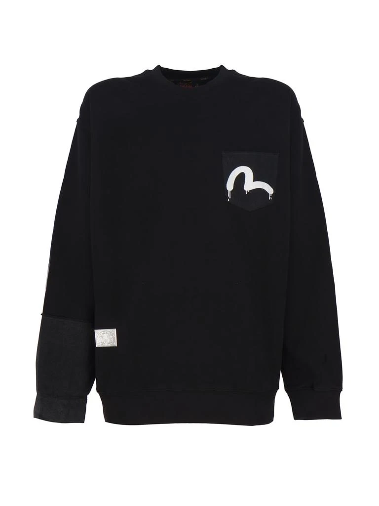 商品Evisu|Sweatshirt In Cotton With Logo Sign,价格¥1056,第1张图片