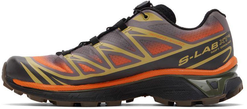 商品Salomon|Orange & Purple XT-6 Skyline Sneakers,价格¥1336,第5张图片详细描述