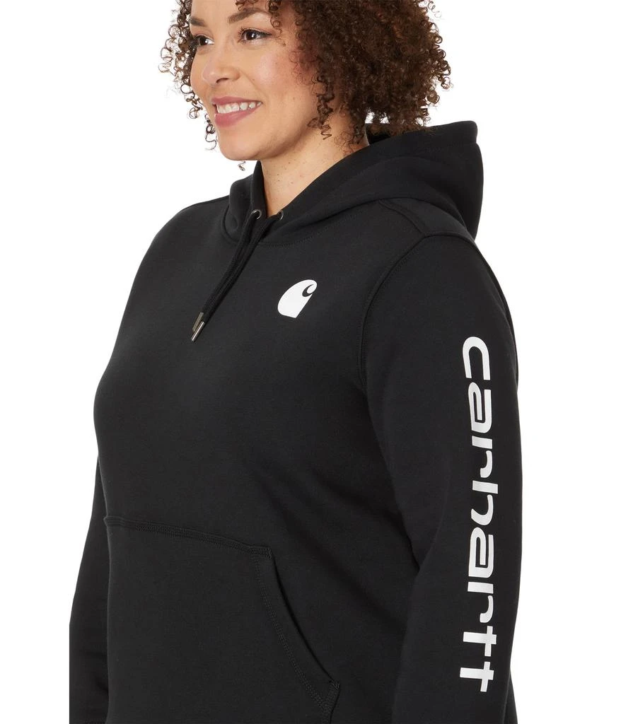 商品Carhartt|Plus Size Clarksburg Sleeve Logo Hooded Sweatshirt,价格¥416,第3张图片详细描述