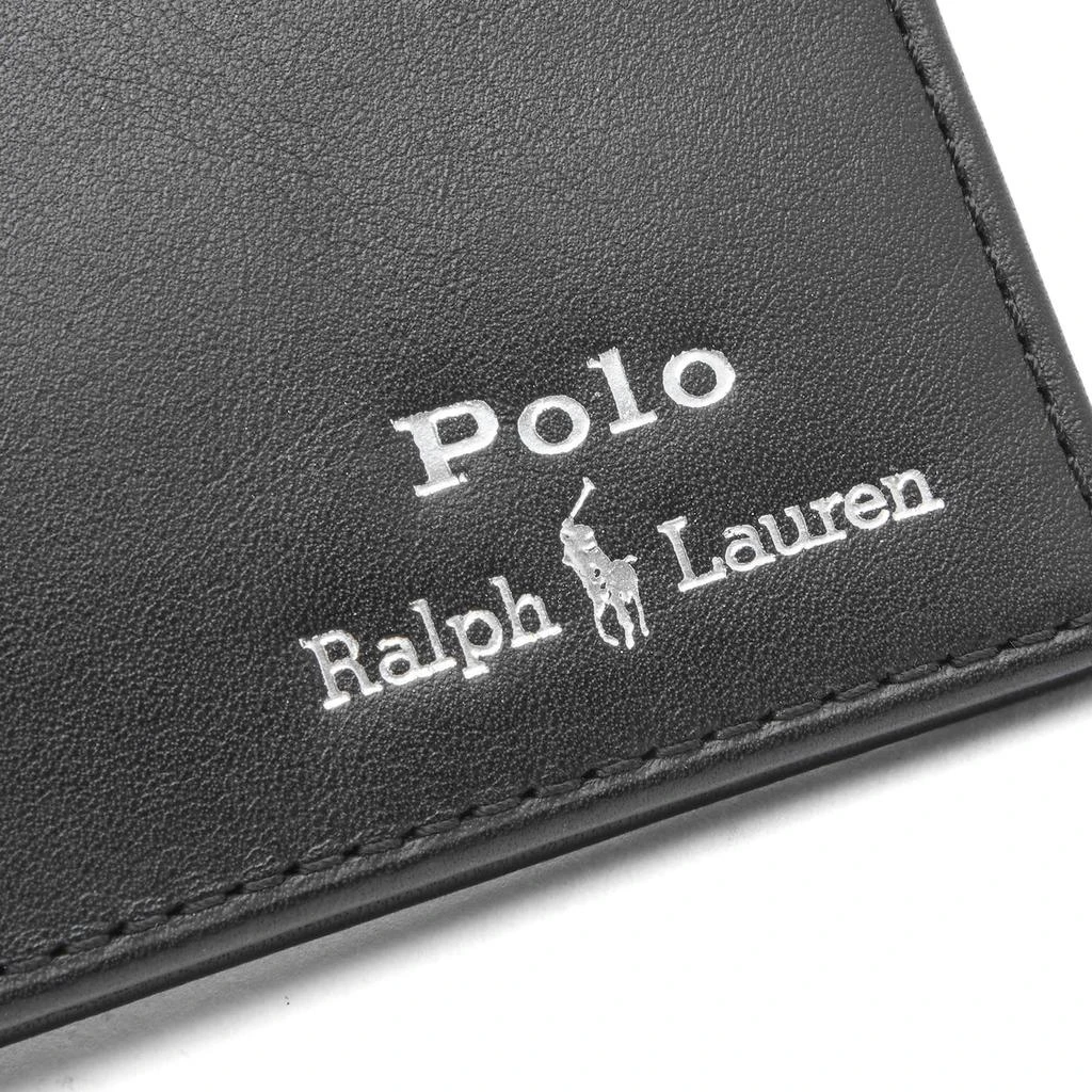 商品Ralph Lauren|Polo Ralph Lauren Embossed Billfold Wallet,价格¥505,第3张图片详细描述