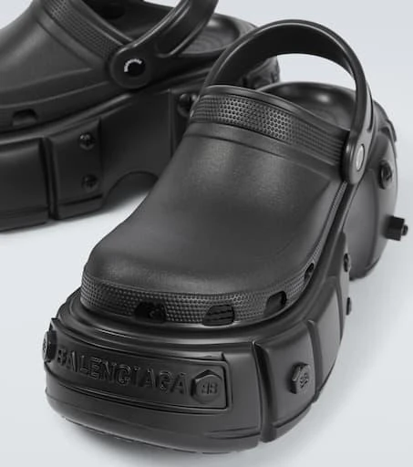 商品Balenciaga|x Crocs HardCrocs厚底凉鞋,价格¥9178,第3张图片详细描述