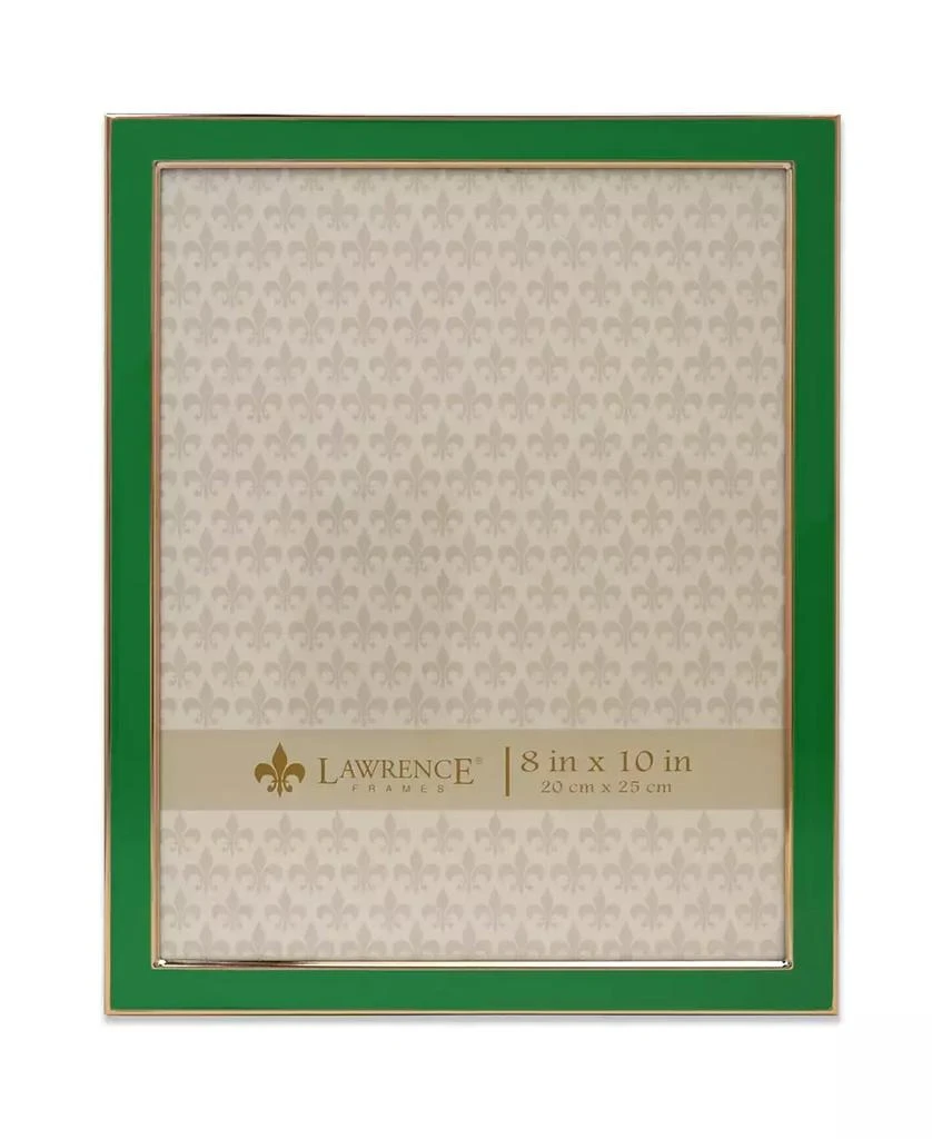 商品Lawrence Frames|Metal and Enamel Picture Frame, 8" x 10",价格¥296,第1张图片