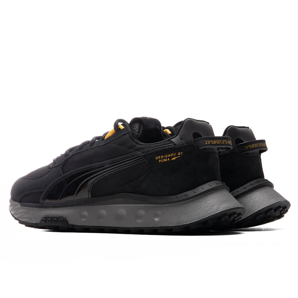 商品Puma|Puma x Neymar Jr. Wild Rider - Black,价格¥589,第3张图片详细描述