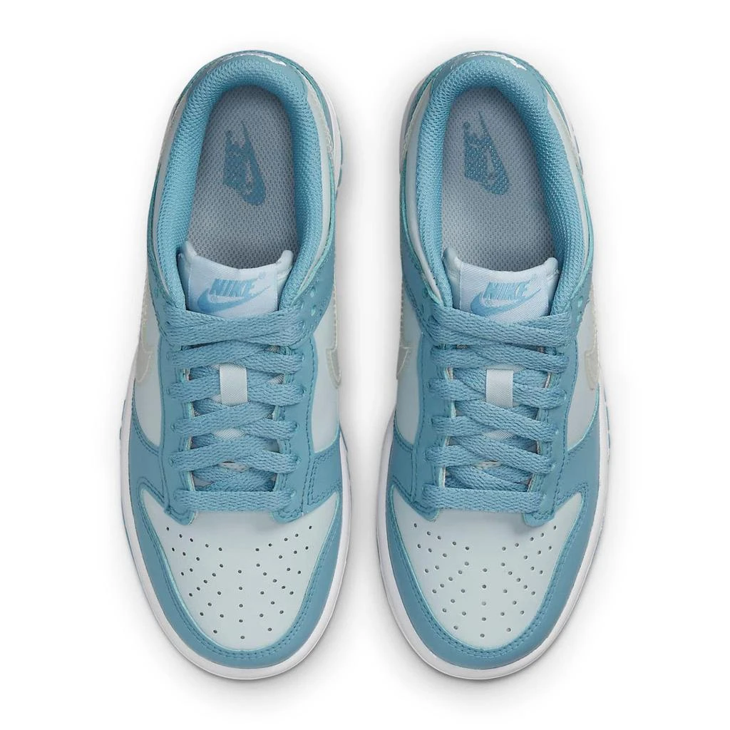 商品NIKE|Nike Dunk Low Aura Clear Blue Swoosh (GS),价格¥1269,第3张图片详细描述