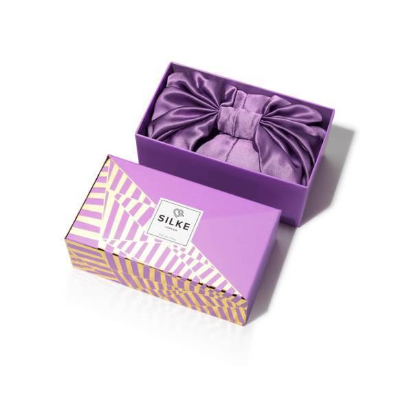 商品Lookfantastic|SILKE Hair Wrap The Lila - Lilac,价格¥467,第4张图片详细描述