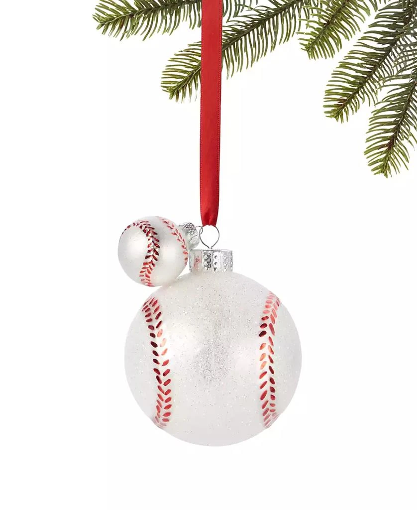 商品Holiday Lane|Sports Baseball Ornament, Exclusively at Macy's,价格¥38,第1张图片