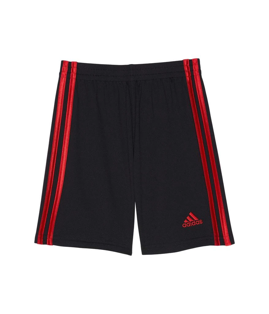 商品Adidas|Classic Mesh 3-Stripes Shorts (Toddler/Little Kids),价格¥97,第1张图片