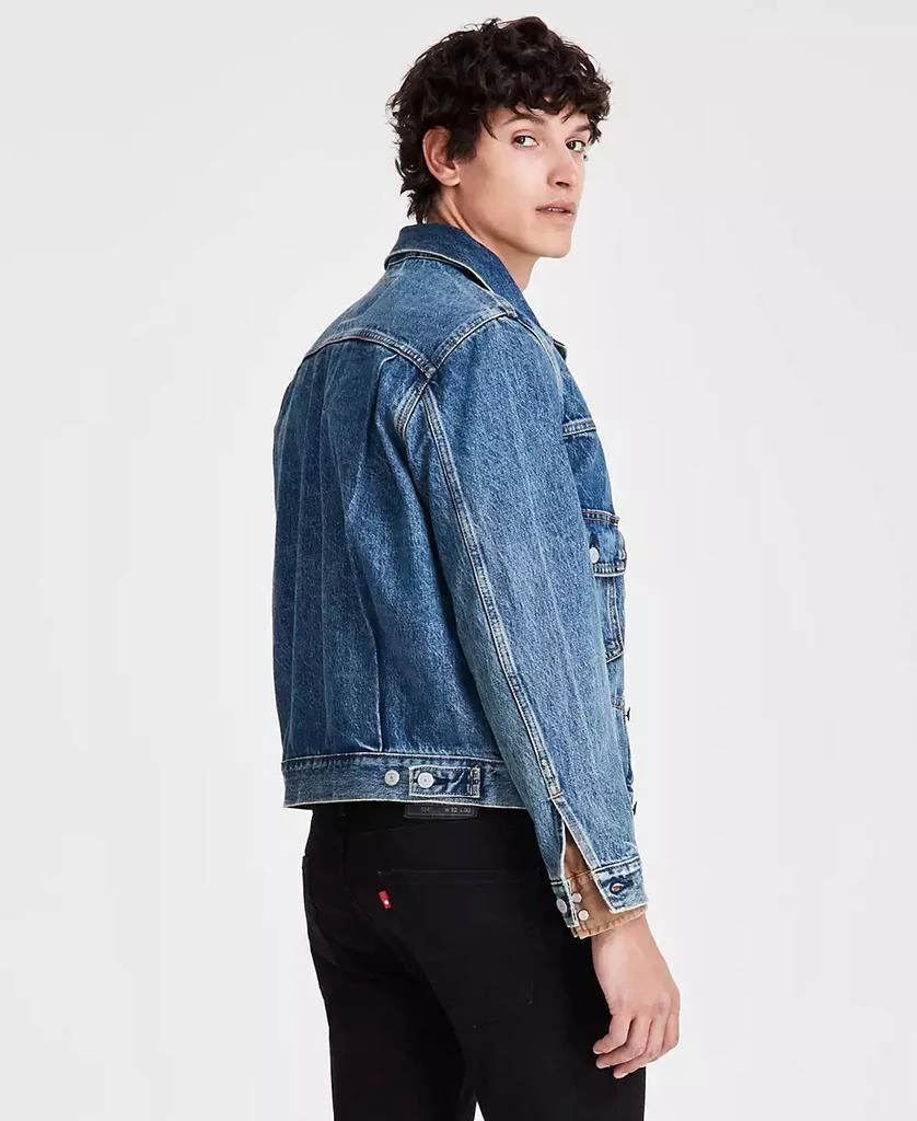 商品Levi's|Men's Type 2 Relaxed-Fit Denim Trucker Jacket,价格¥476,第2张图片详细描述