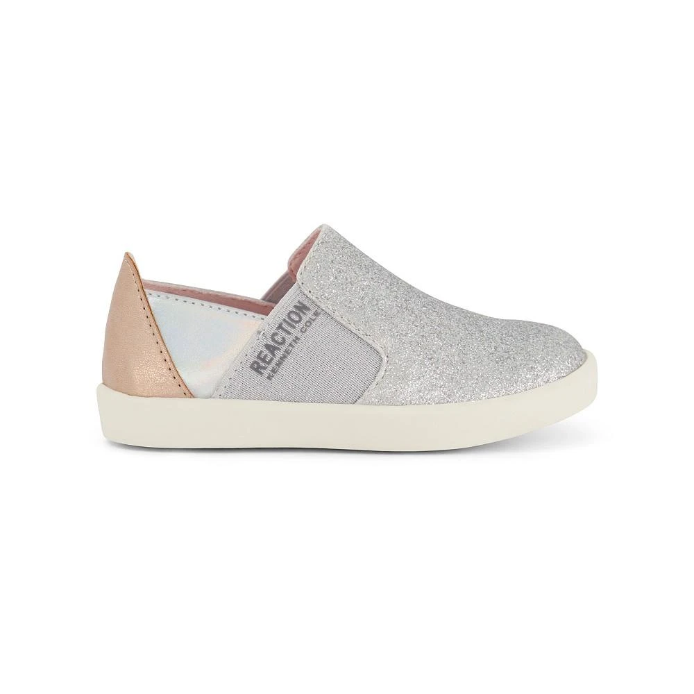 商品Kenneth Cole|Toddler Girls Glitter Slip On Sneakers,价格¥357,第2张图片详细描述