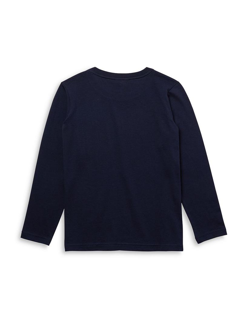 Boys' Cotton Long Sleeved Tee - Little Kid, Big Kid商品第2张图片规格展示