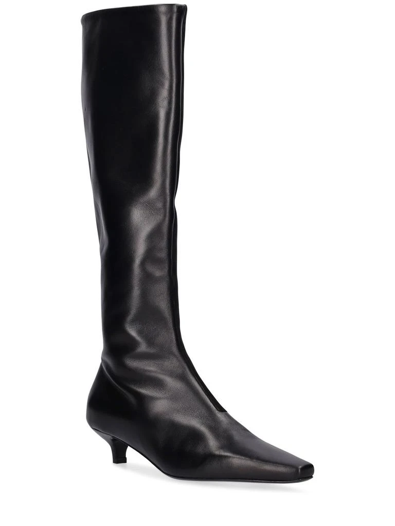 商品Totême|50mm The Slim Leather Tall Boots,价格¥7749,第2张图片详细描述