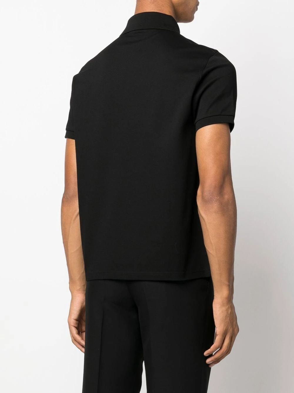 商品Yves Saint Laurent|Yves Saint Laurent 男士POLO衫 712300YB2OC1000 黑色,价格¥1491,第3张图片详细描述
