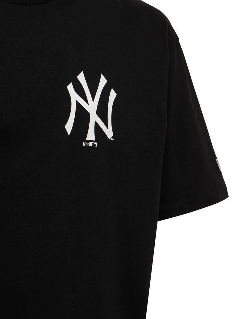 商品New Era|Oversize Big Ny Logo Cotton T-shirt,价格¥322,第6张图片详细描述