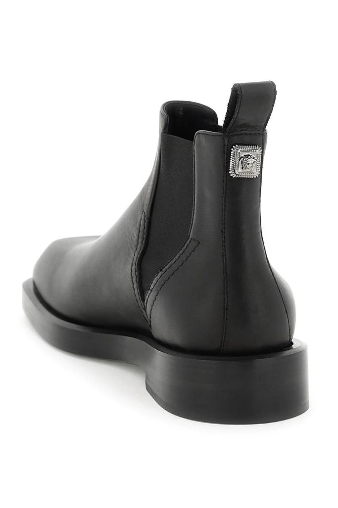 商品Versace|Versace chelsea boots with squared toe,价格¥2755,第3张图片详细描述