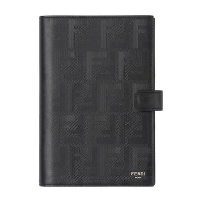 商品Fendi|【预售】 男士 文具 FENDI Shadow笔记本  FEN8AVR8BCK,价格¥5223,第1张图片