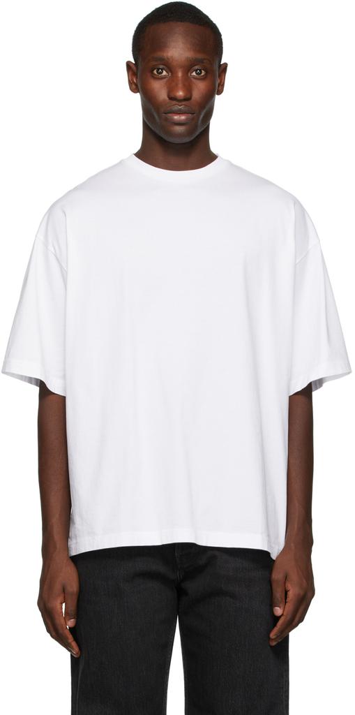 White Short Sleeve T-Shirt商品第1张图片规格展示