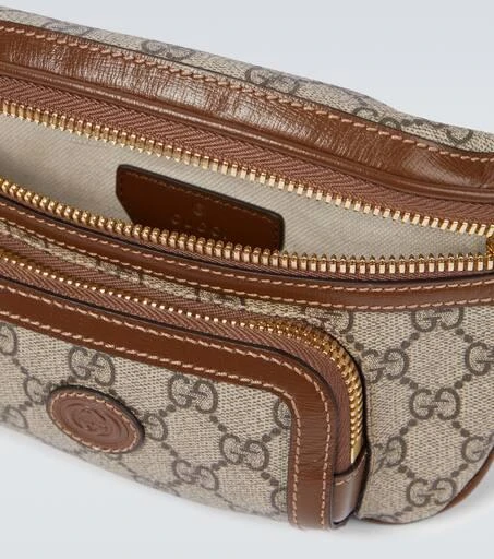 商品Gucci|GG Supreme Canvas belt bag,价格¥9198,第4张图片详细描述