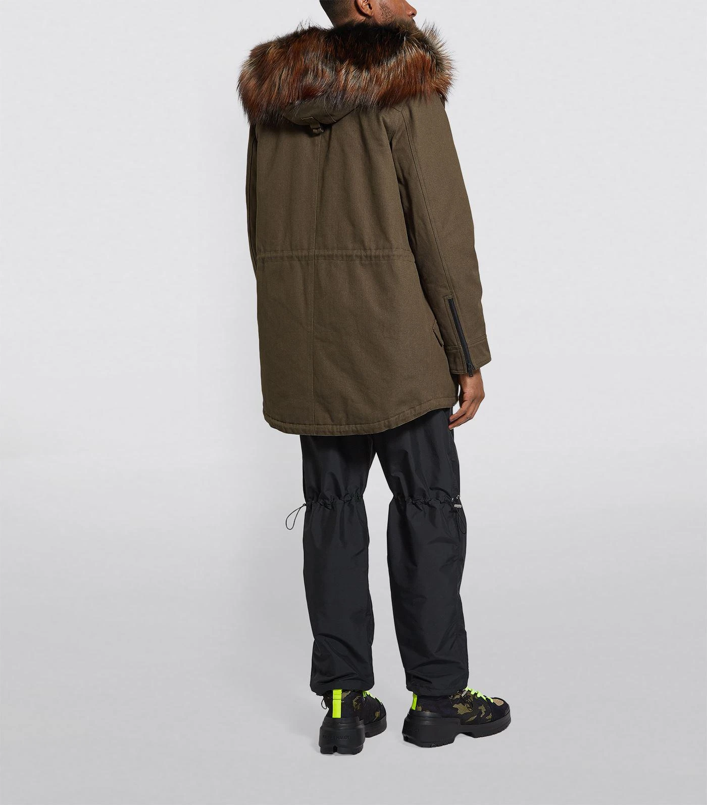 商品Moose Knuckles|Fox Fur Hooded Parka,价格¥12249,第3张图片详细描述