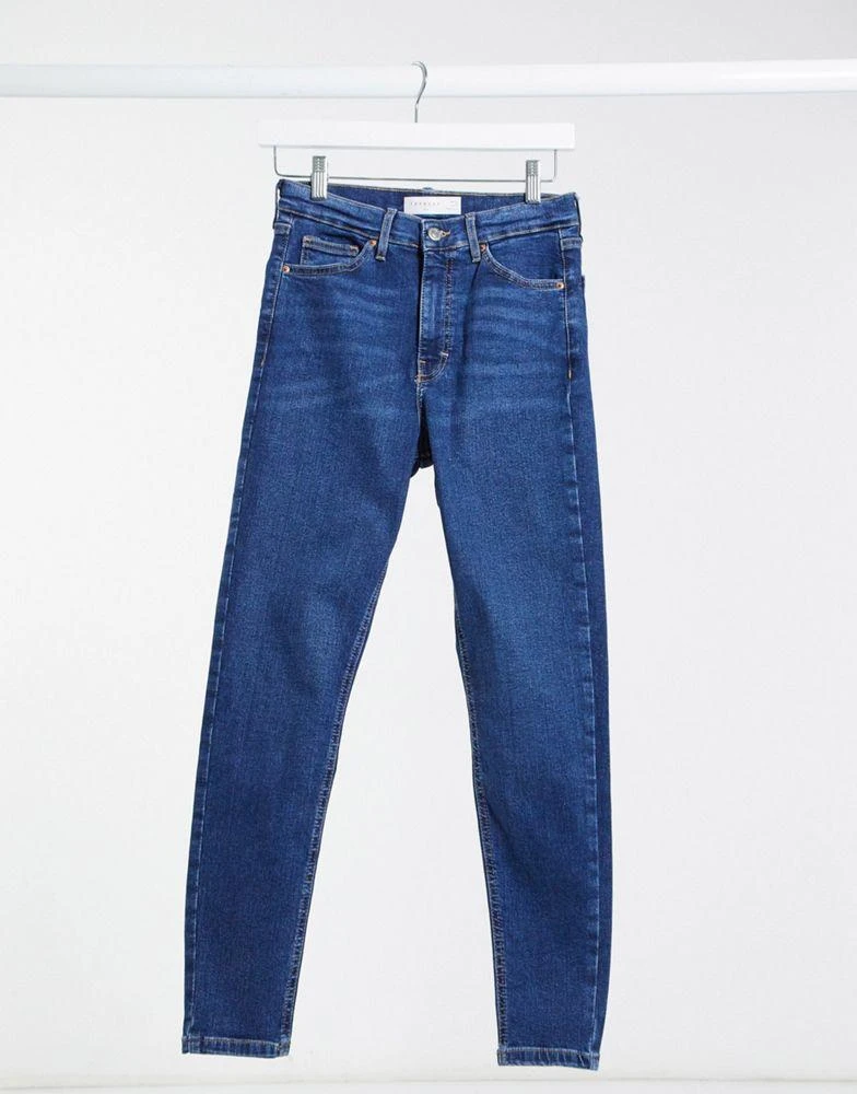 商品Topshop|Topshop Jamie jeans in rich blue,价格¥272,第1张图片